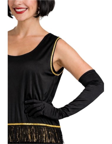 Costume Charleston Nero Taglia M | Costumi per Adulti Il Re del Carnevale